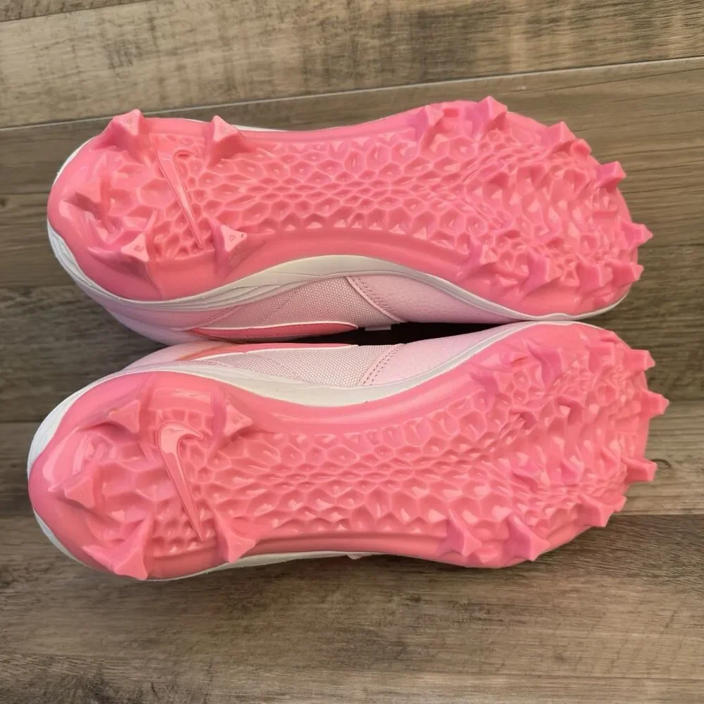 Jordan Stadium 90 Low TD Cleats Pink White Size 10.5